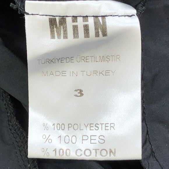 Miin Womens Size 3 US L Pants Contrast Panels Jogger Legs Hook And Loop Ankles - Picture 10 of 13